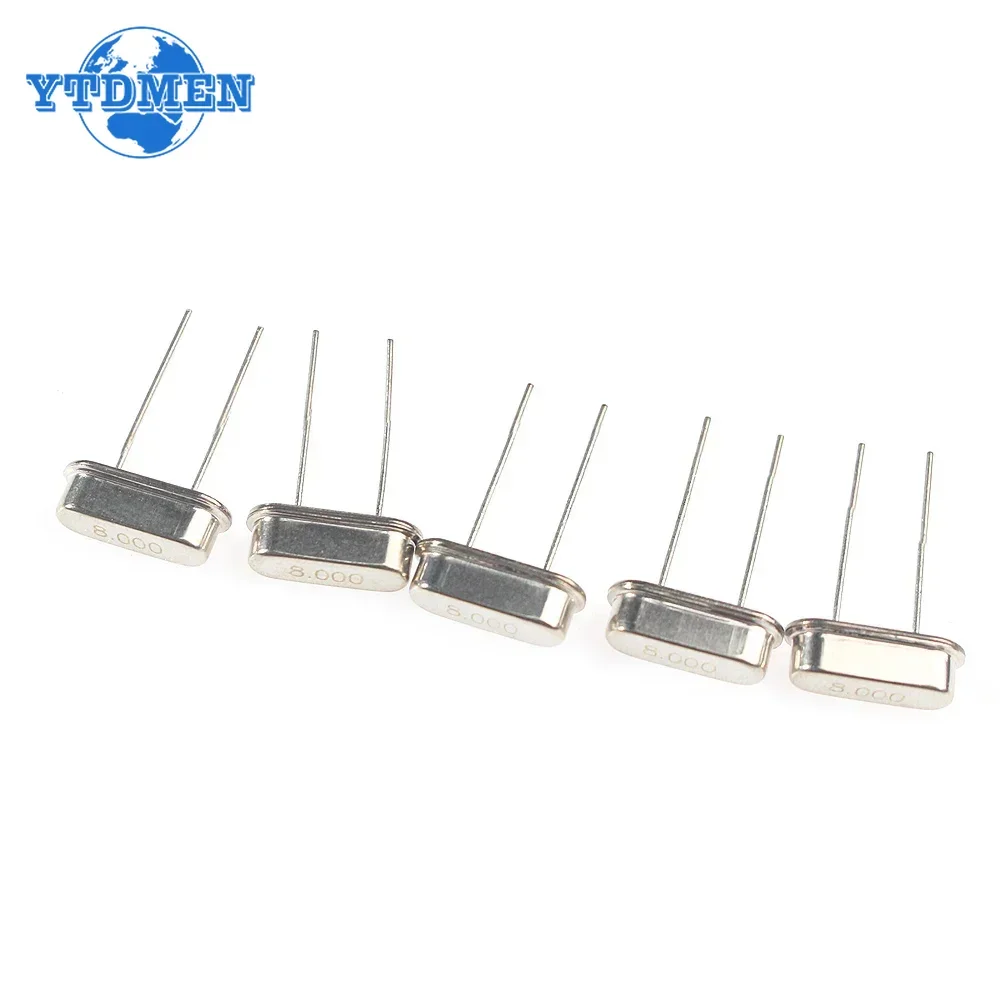 35PCS Hc-49s Crystal Oscillator Electronic Kit Resonator Ceramic Quartz Resonator 6 8Mhz 10Mhz 12Mhz 11.0592Mhz 16Mhz 32.768Mhz