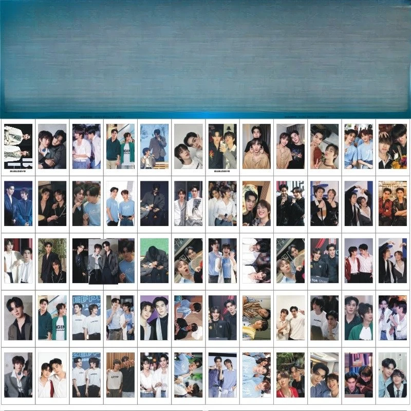 

60PC/SET Auausave Thomaskong Porteetee Photo Picture Lomo Card Thai TV Your Sky Drama Stills Small Cards