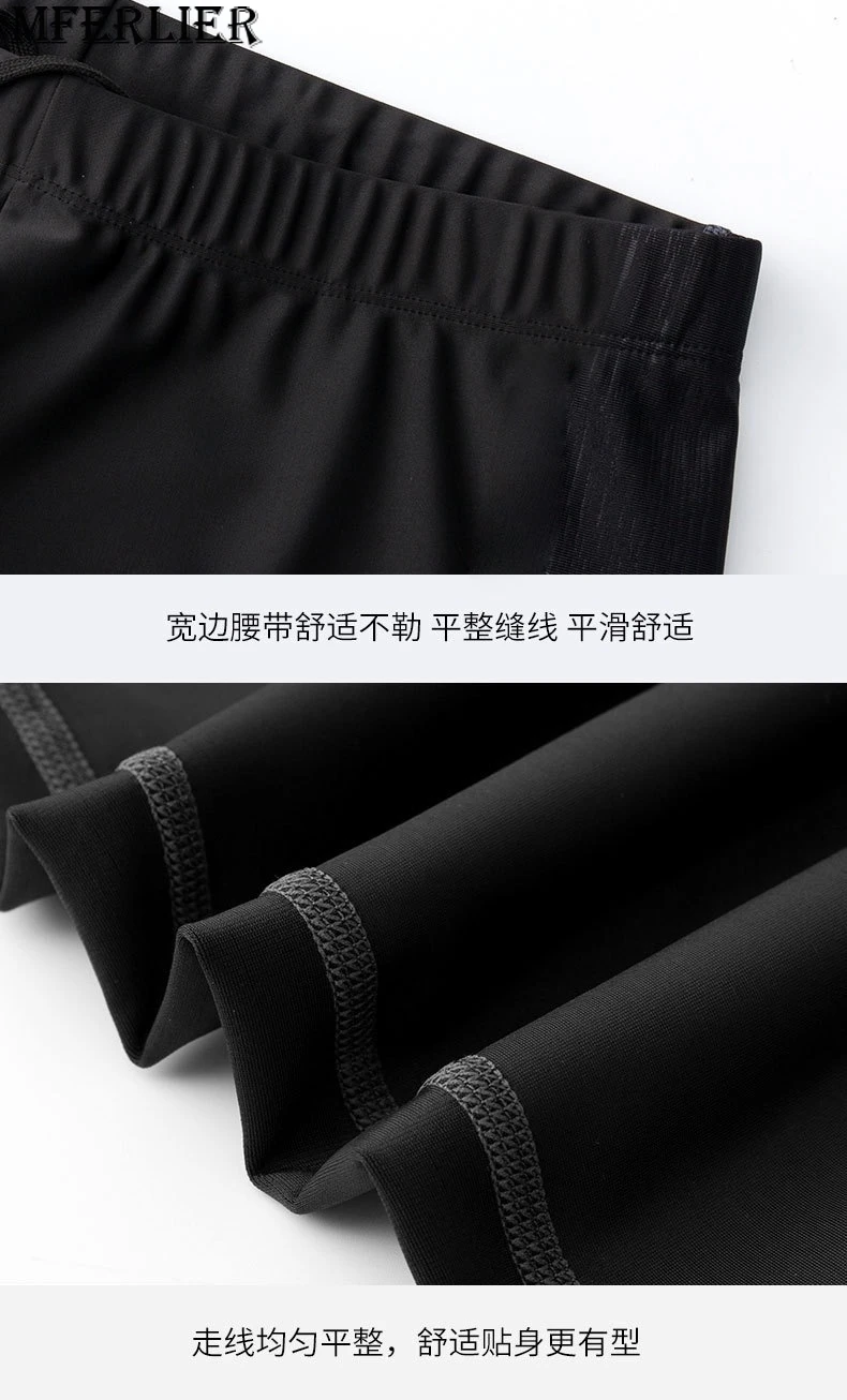 summer men board shorts sports beach shorts large size quick dry swimming trunks letter shorts breathable comfort elastic