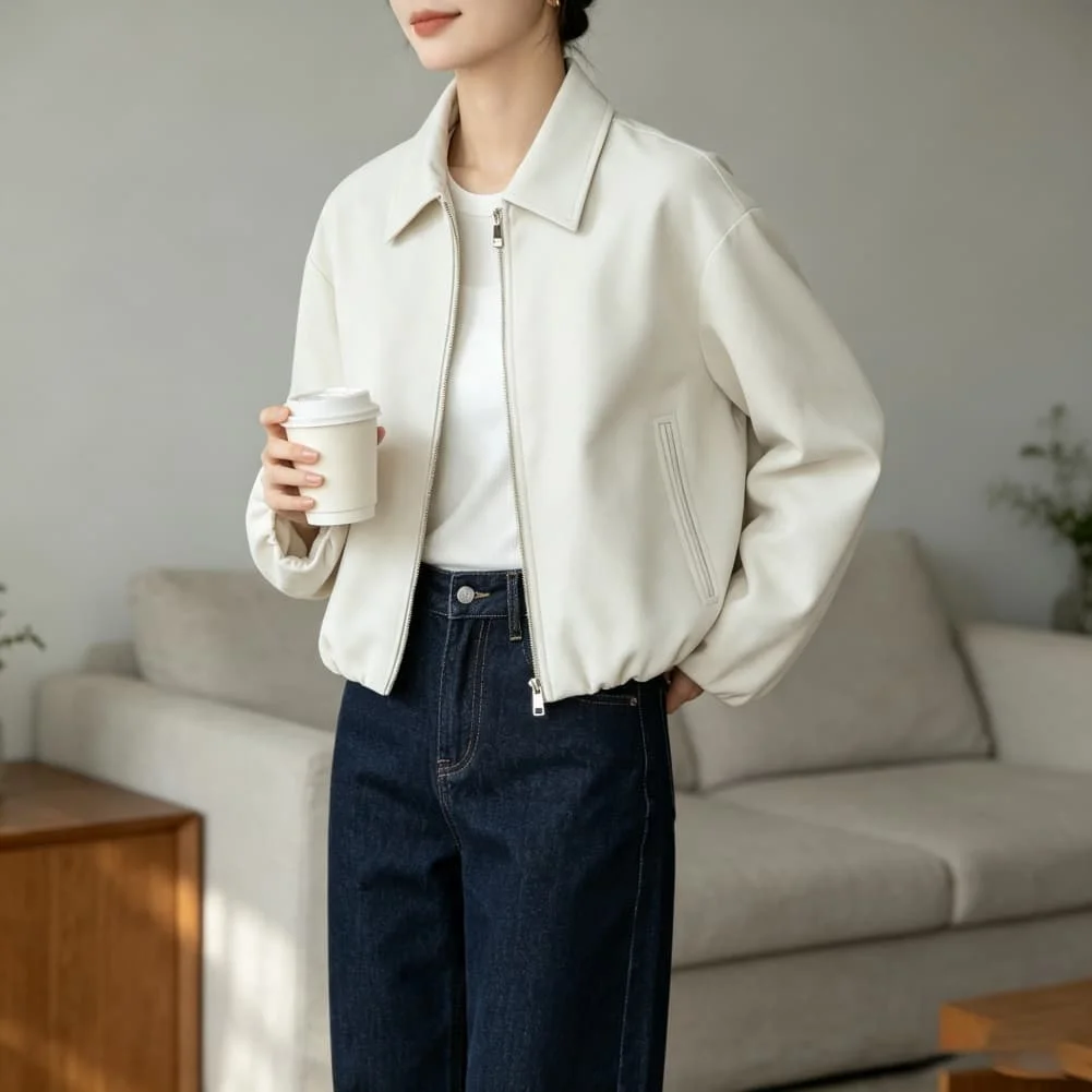 chaqueta-casual-para-mujer-con-cierre-frontal-cuello-con-muescas-mangas-cortas-elasticidad-media-y-largo-regular-para-uso-en-exteriores-de-verano
