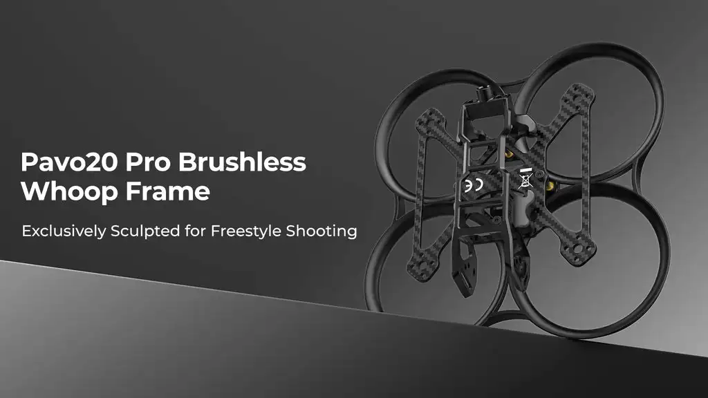 BETAFPV Pavo20 PRO 2,2" bürstenloser BWhoop-Rahmen mit HD-VTX-Halterung für Pavo 20 PRO II Drohne für DJI O4 PRO Einheit 2,2′′ Cinewhoo – Detail 1