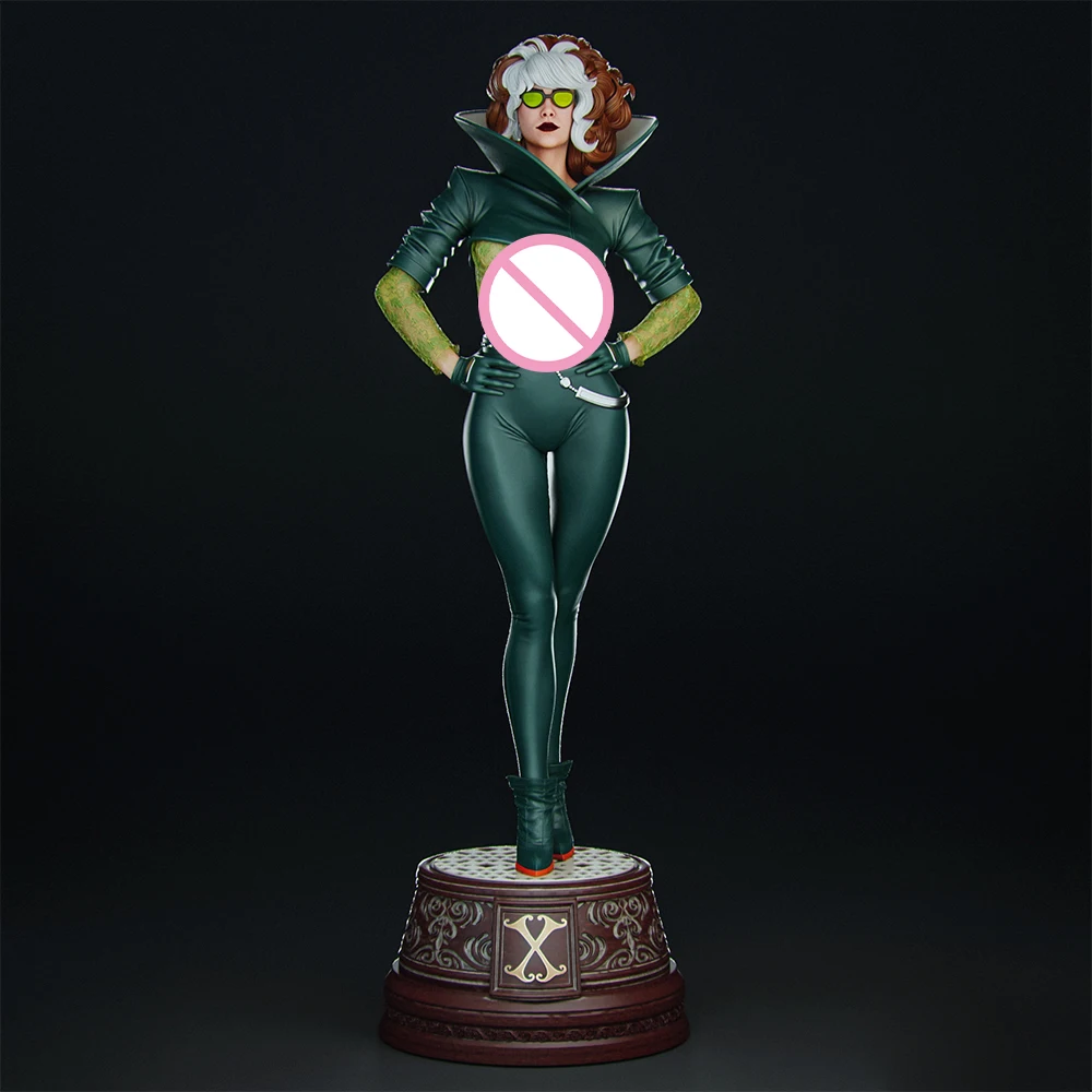 

1/24 Pretty Hell's Fire Grey Resin Figurine Toy Unpainted GK Doll Unassembled 3D Print Assembly Miniature Reduction Statue Toy