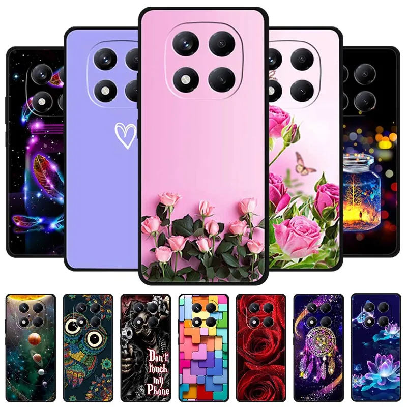 Funda de Silicona Suave Colorida para Redmi Note 15 Pro+ Global de 6.83 Pulgadas, Funda Protectora de TPU para Redmi Note 15 Pro 5G Global