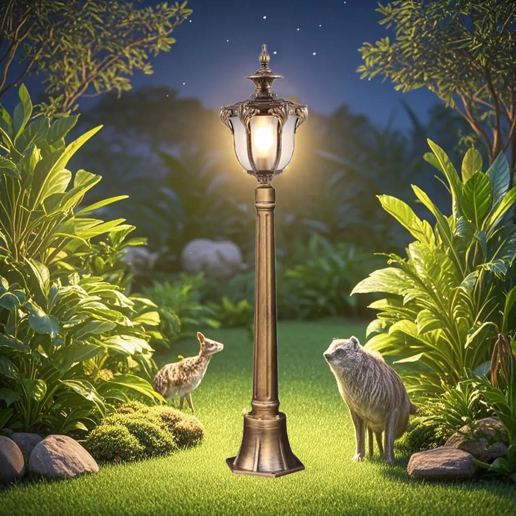European Style Outdoor Lawn Lights Waterproof Courtyard Villa Garden Community Corridor Landscape Lighting