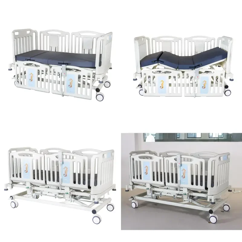 

China Factory Directly New Style Portable Newborn Medical Crib Metal Kids Nursing Pediatric Bed Babies Children Hospital Bed