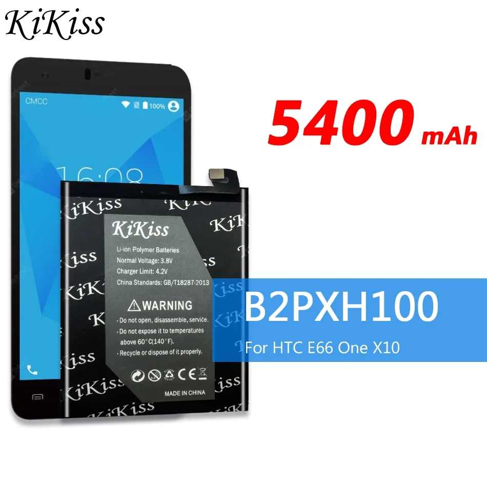 

5400mAh Mobile Phone Battery for HTC 2PXH100 E66 One X10 LTE-A X10 x10 L B2PXH100
