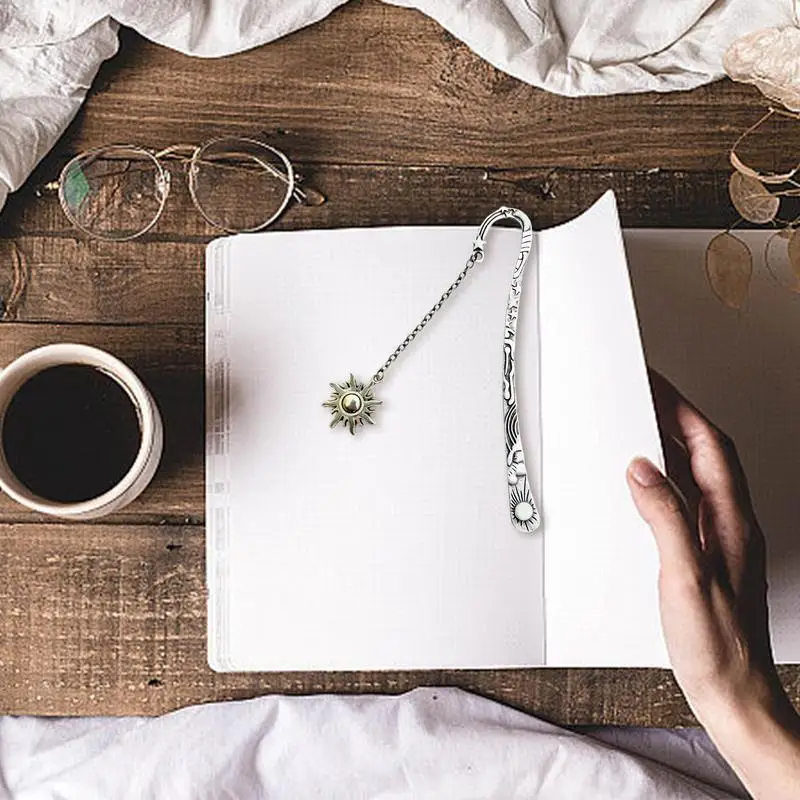 Retro Luminous Metal Bookmark Butterfly Dragonfly Bookmark Children Stationery Student Gift