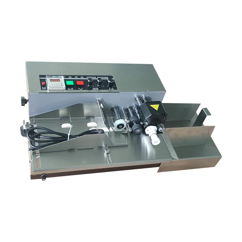 Nidanpai MY-380F Black Ink Wheel Printing Digital Continuous Coder Automatic Small Steel Printing for Production Dates Food