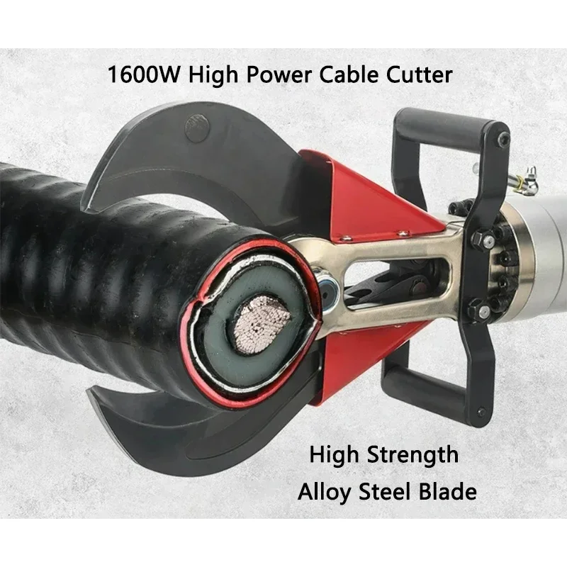 

(Sea shipping) ZZY, Enhanced Electric Hydraulic Cable Cutter A-120C Copper Aluminum Armored Cable Shear/Cable Scissors Wire Cutt