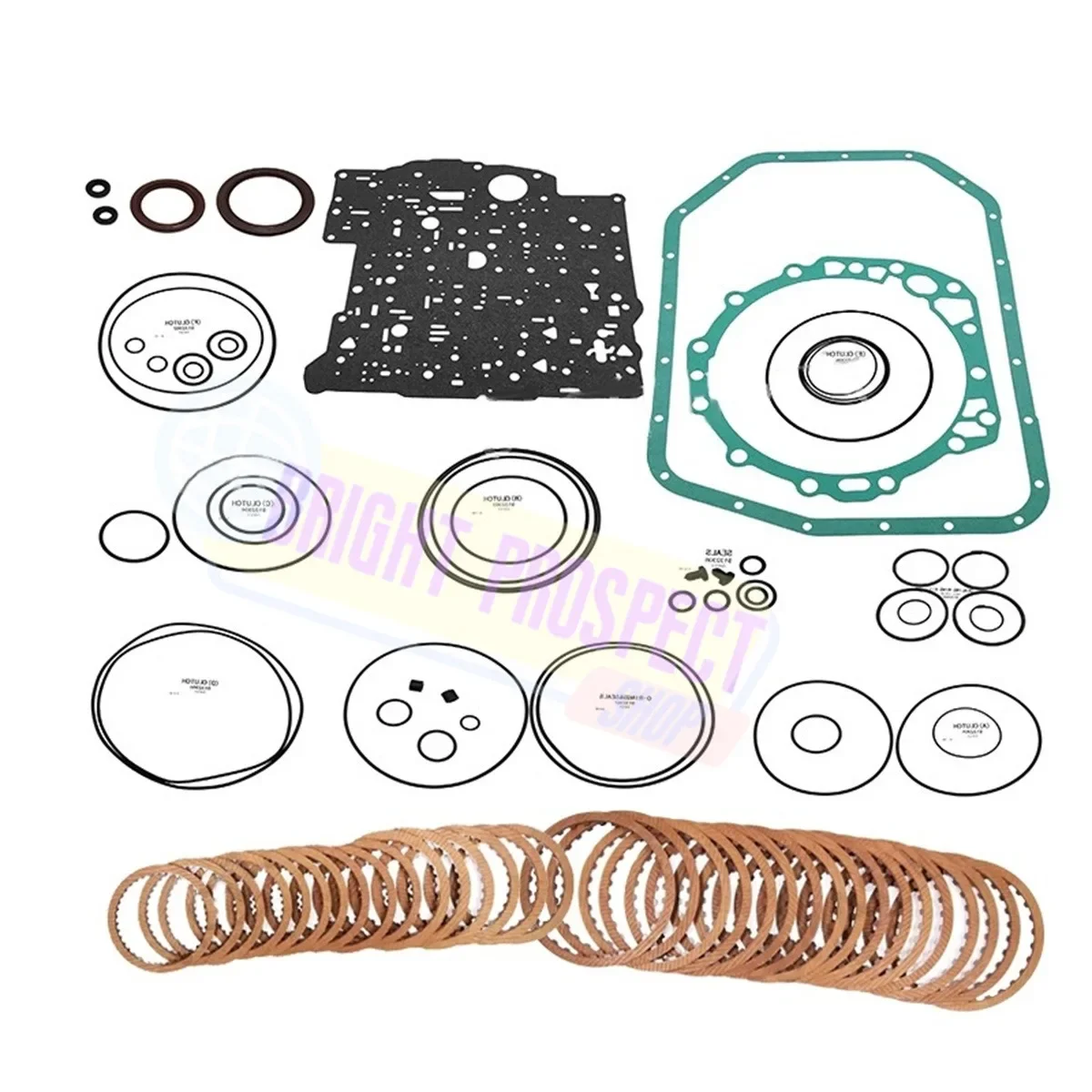 For BMW 5/7 SERIES X5 AUDI A6 A8 JAGUAR VANDEN XJ8 XK8 VW PHAETON Auto Transmission Clutch Plates Friction Kit  5HP24