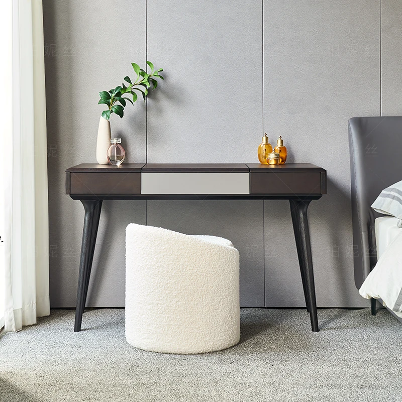 

Storage Organizer Dressing Table Womens Shelf Medium Size Dressing Table Minimalist Bedroom Mesa De Maquillaje Home Accessories