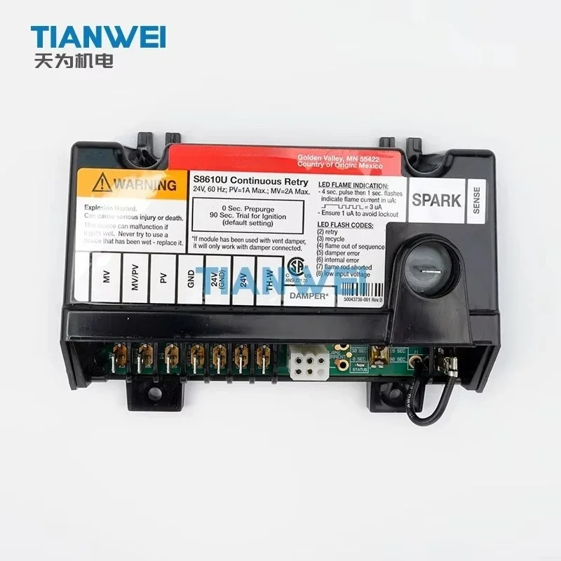 Universal S8610U3009 Intermittent Pilot Ignition Module for Home Appliance Repair Resideo Hot Selling New Stock Inquiry