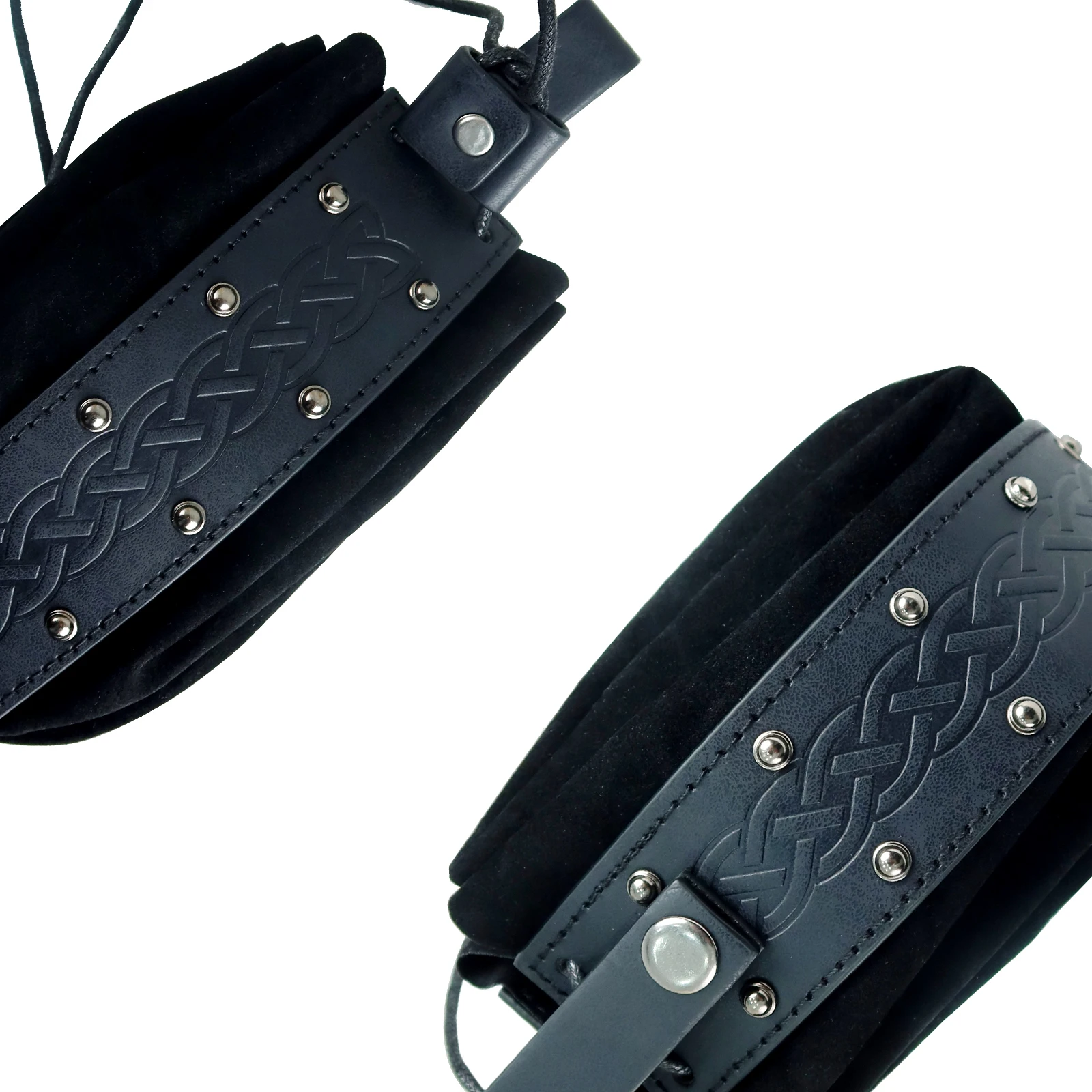 Medieval Vintage Money Pouch Bag Leather Rivet Waist Coin Bag Pouches Man Woman Cosplay Drawstring Bag Portable Coin Purse