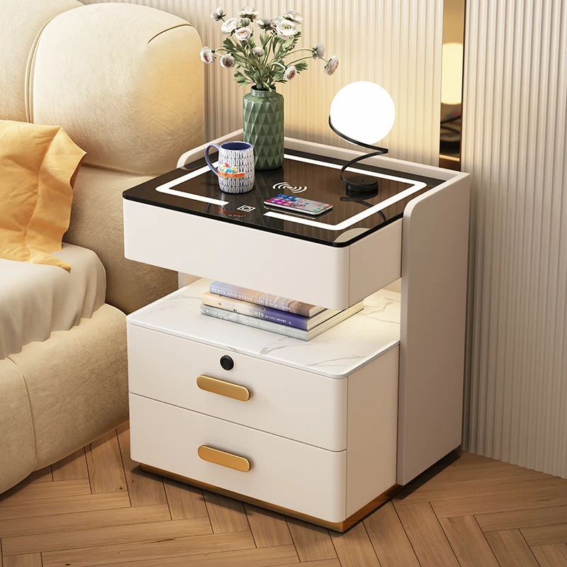 

Function storage smart bedside table