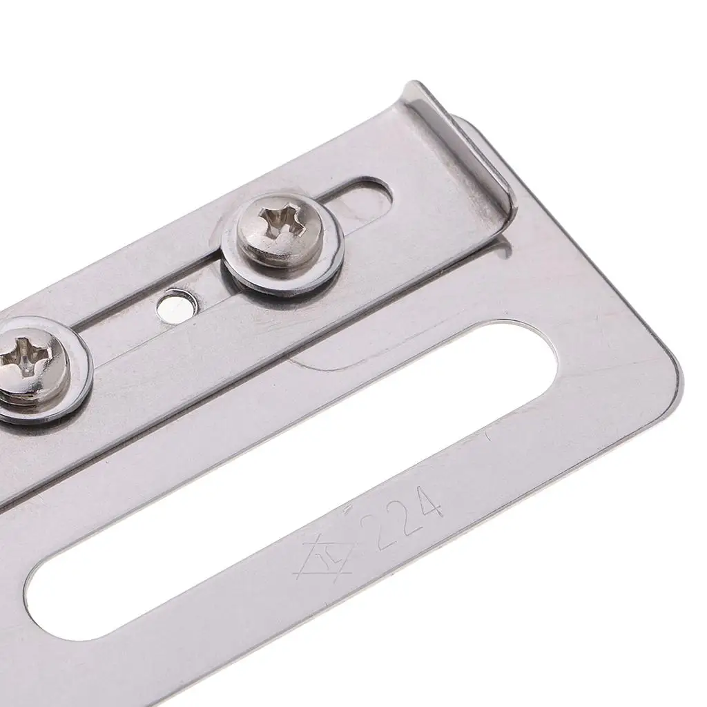 Industrial Sewing Machine Accessories Adjustable Cloth Guide 224 for Industrial Double Sewing Machines