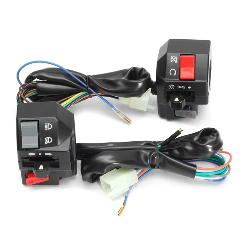 

AB56-Комбинированный переключатель на руле в сборе, диммер фар для мотоцикла SRZ150 MTR150, модифицированный