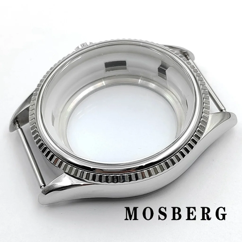 39 мм, зеркальная нержавеющая сталь для часов NH35 NH36, запчасти для автоматического движения