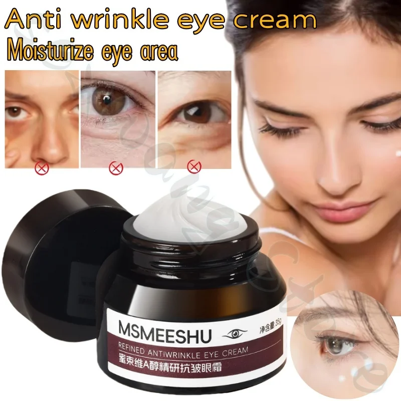 MSMEESHU eye cream fades fine lines, eye circles and eye bags, hydrates and moisturizes delicate skin around the eyes 35g