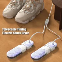 Portable Electric Shoes Dryer Deodorizer with Heat Dehumidifier Device Timer Heater Eliminate Odor UV Shoe Drying Household