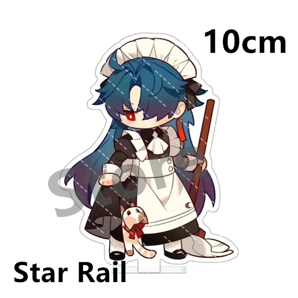 Honkai: Star Rail Acrylic Board Blade Jing Yuan Sampo Koski Ornament Kawaii Cute Funny Anime Game Gift for Fans 10cm