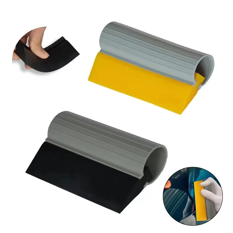 

10 см/12 см/14 см * 5 см ракель резиновый гладкий скребок для трубок с ручкой стиль оттенок окна пленка для автомобиля ракель защитная пленка для автомобиля