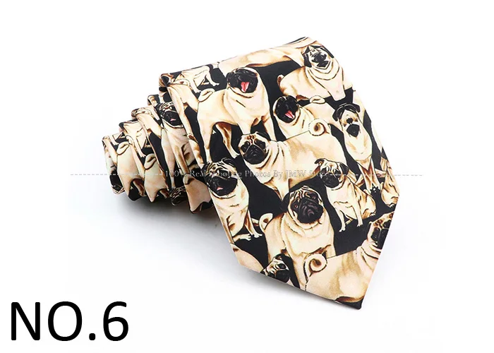 Einzigartiges Design für Herren, weiche Seidenkrawatten, Hausgesicht, Blumenansicht, Muster, Zeichnungsstil, braun-weiße Krawatte für Party, Hochzeit, Neuheitsgeschenk – Detail 6