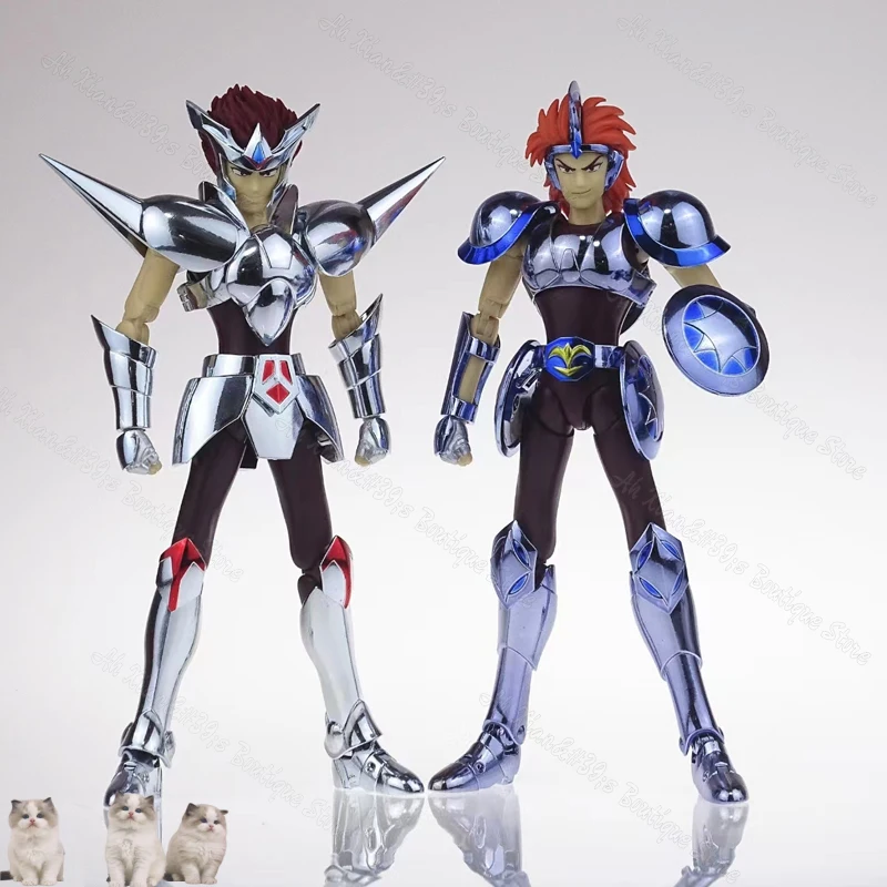 شحن على مدار 24 ساعة CS Saint Seiya Myth Cloth EX Centaurus Babel Auriga Capella Crow Jamian Silver Zodiac Knights Action Figure