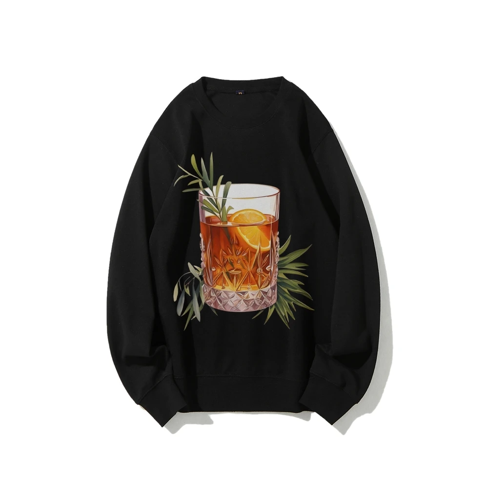 เสื้อสเวตเตอร์คอกลมผ้าฝ้ายผสมเนื้อนุ่มพอดีตัวเพื่อความสบายตลอดทั้งวัน สีทึบคลาสสิก เหมาะสําหรับการพักผ่อนหรือเที่ยวสบายๆ