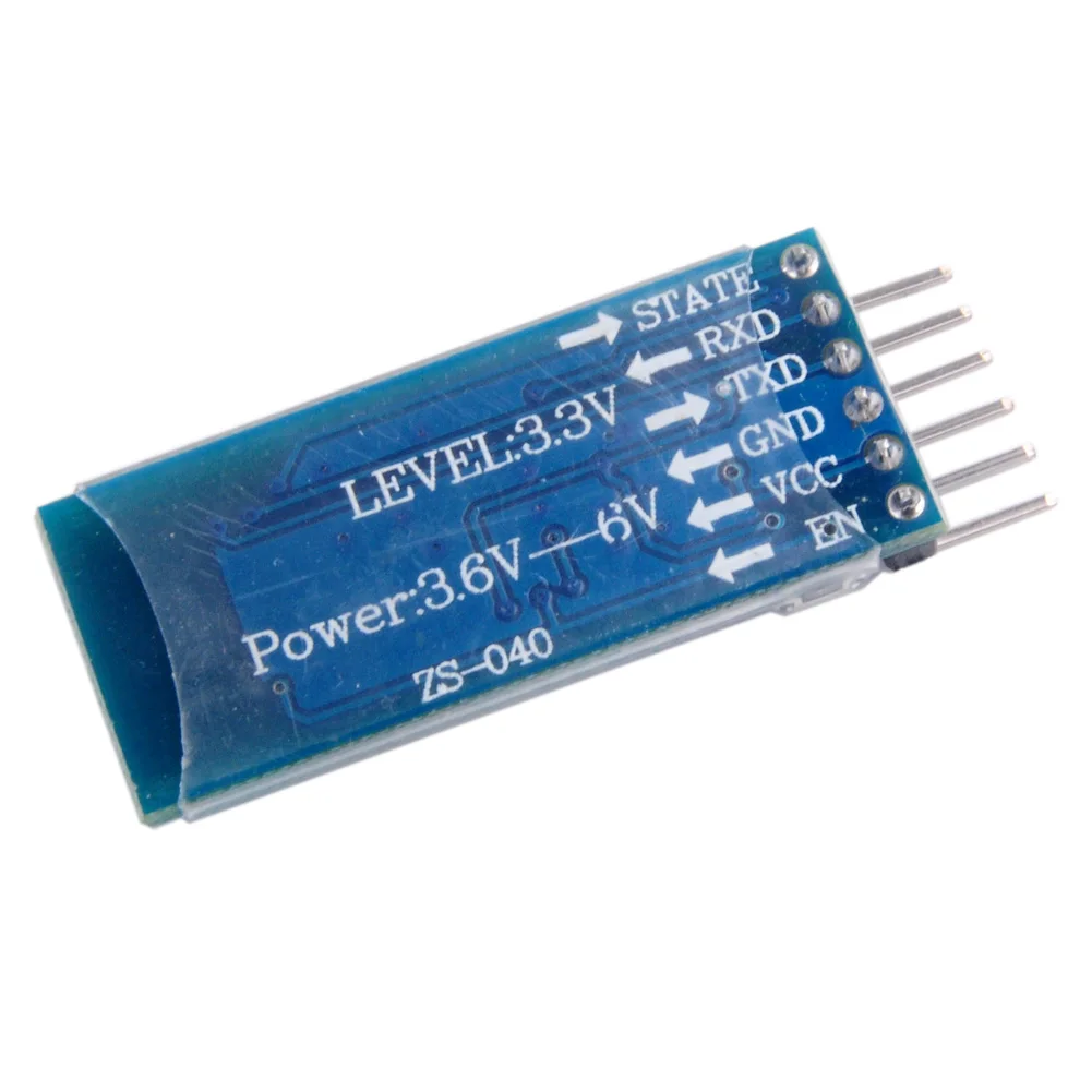 10 peças módulo bluetooth at-09 android ios ble 4.0 para arduino HM-10 módulo bluetooth 4.0 cc2541 chip comando 2.4g 3.6-6v