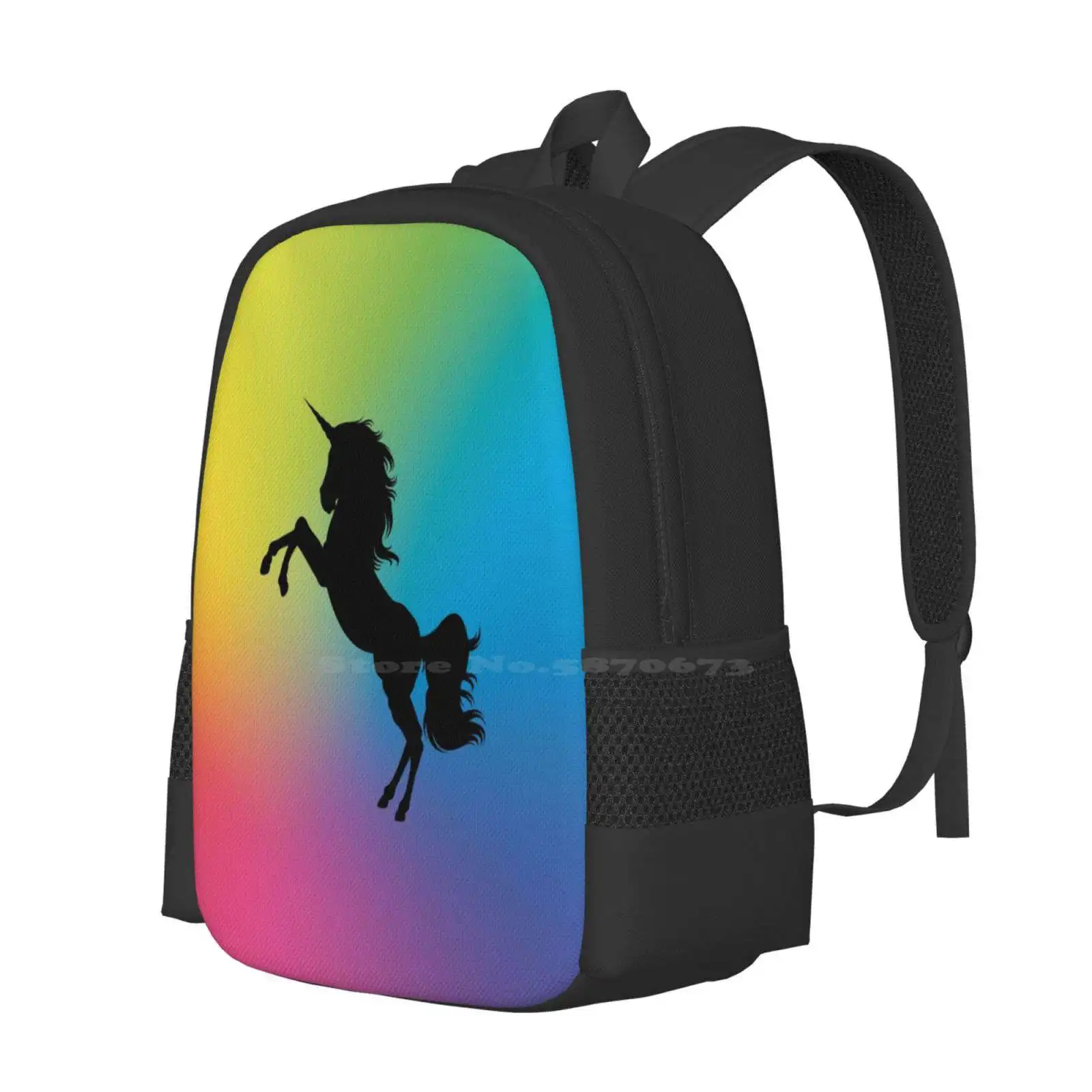 Unicornio gran oferta mochila bolsos de moda unicornio arcoíris unicornio mágico unicornio caballo hermoso unicornio criatura mágica unicornio