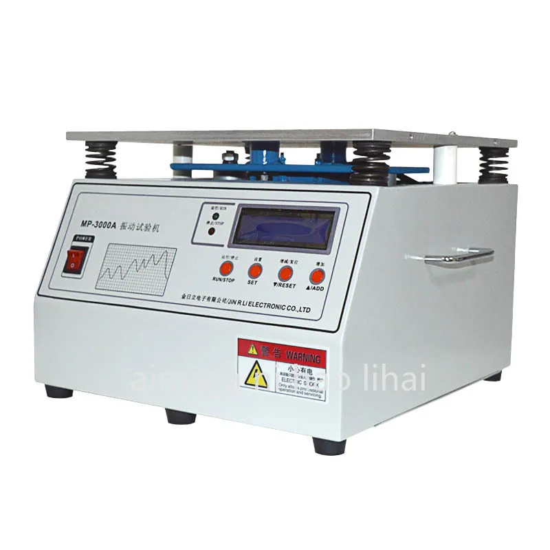 MP-3000 Vertical Vibration Tester Heavy-duty 40KG Vibration Test Bench MP-3000A Vibration Tester