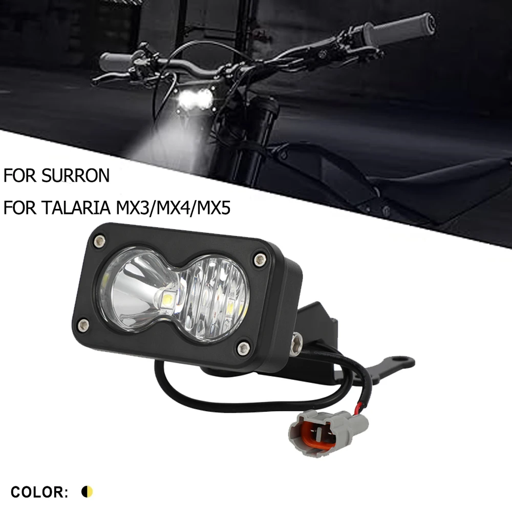 

Motorcycle Headlight Spotlights For Surron LIGHT BEE S/X For TALARIA MX3 MX4 MX5 Electric Dirt Bike Motocross Accessories