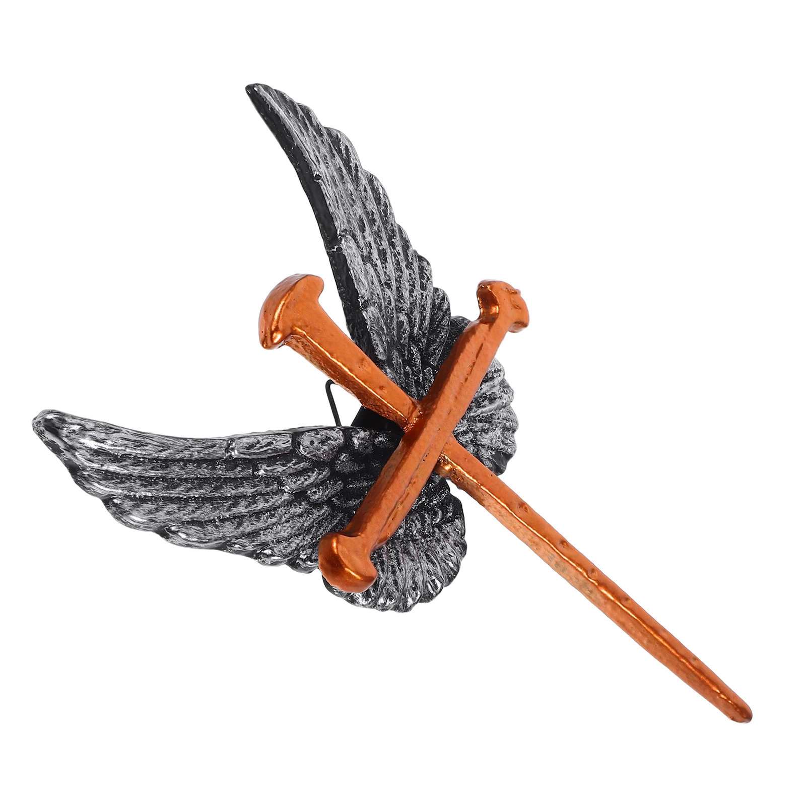 

Intricate with Angel Wings Wall Hanging Spiritual Decor for Religious Ceremony Church Home Mindfulness Inspiration