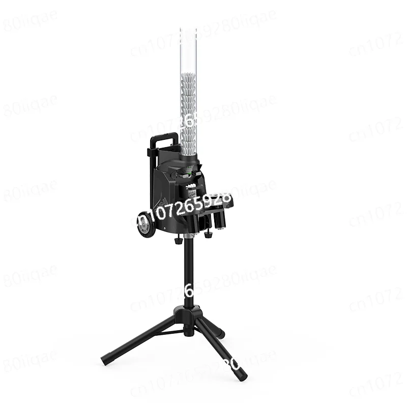 معدات تدريب الكرات الصغيرة PB-Mini، سعة 50+ كرة، عمر البطارية 6-8 ساعات، آلة كرة الريشة للتحكم في التطبيقات الذكية