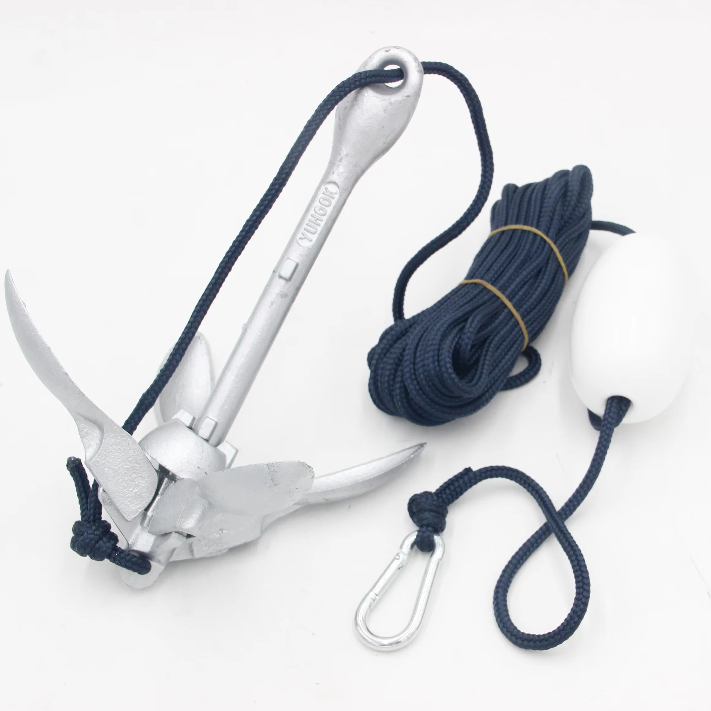 Boat Anchor Kit Galvanized - Yumetal/YUHOOK Kit de Ancla Plegable Galvanizado