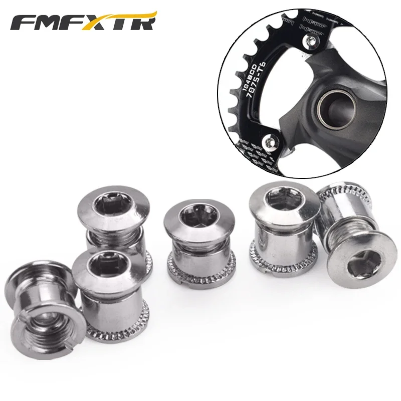 FMFXTR Mountain bike road bike crankset single and double crankset nail fixing screw crankset crank lock screw