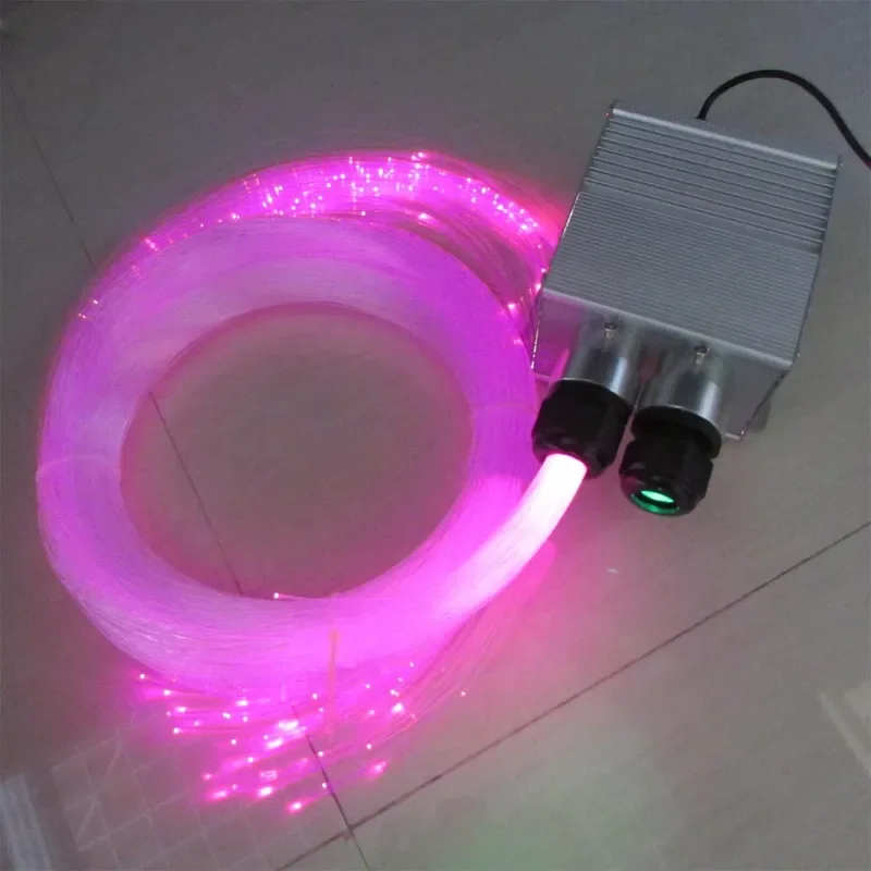 10W Galaxy Led Fiber Optic Light Ceiling Lights Source Engine Star Kit for Home Hoted Car