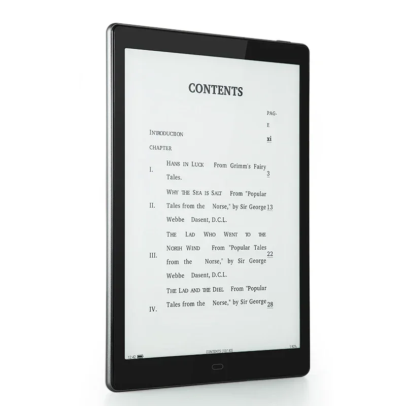 P101 New arrival 10.1inch wide screen Ebook reader support stylus E ink display android 11 quad core with BT