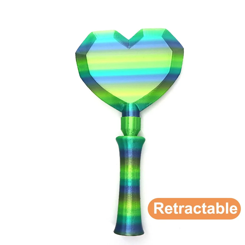 

Retractable Wand Tap To Pay 3D Printed Magic Wand Contactless Payment Card Holder Heart Shape Portable Wand Card Payment Wand