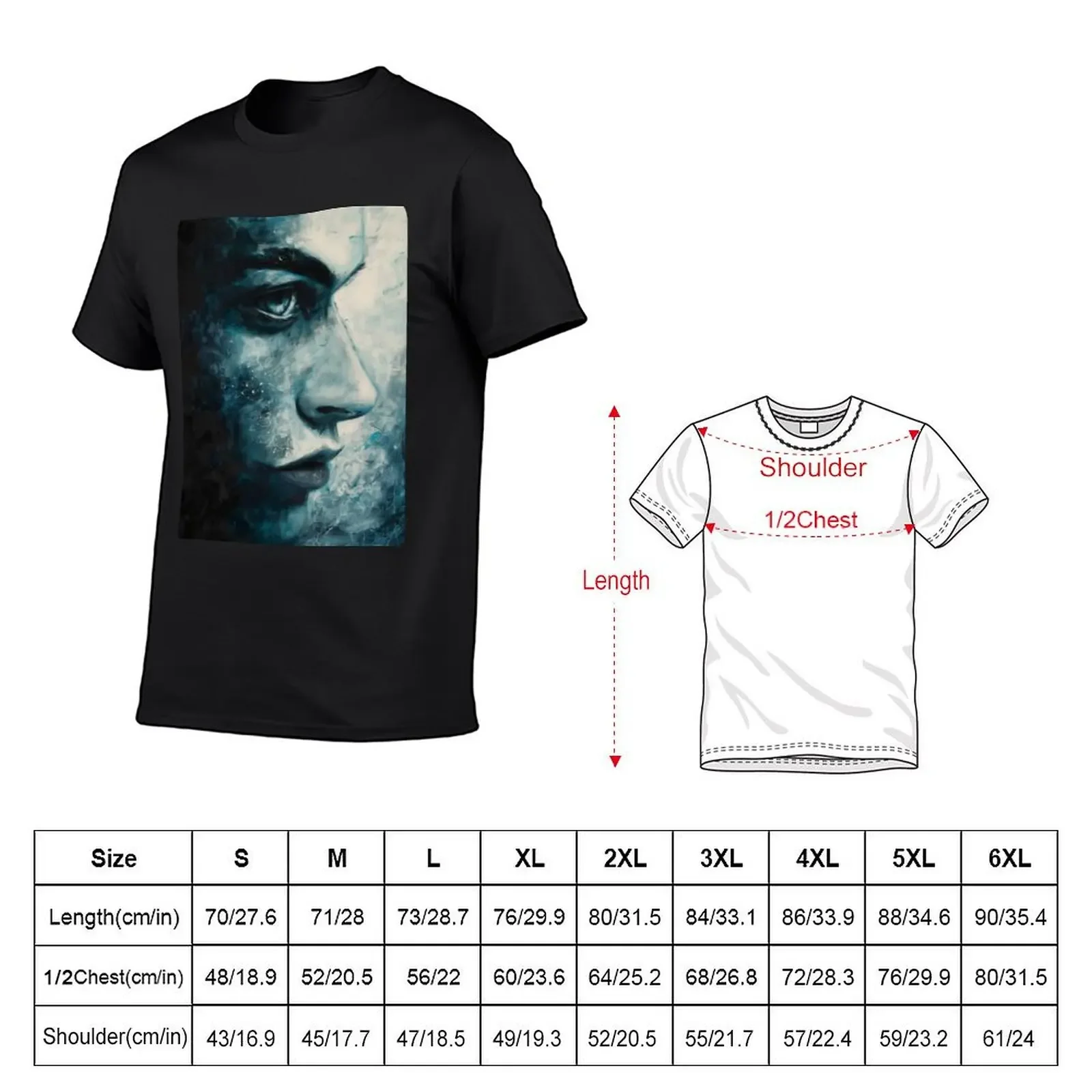 the clear look T-Shirt cotton man t-shirts T-shirts oversize vintage clothes mens graphic t-shirts pack