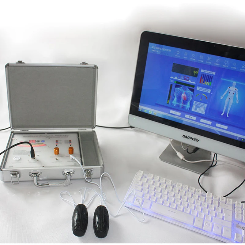 Body Analyzer Quantum Resonance Magnetic Body Health Analyzer With Therapy Multiple Languages