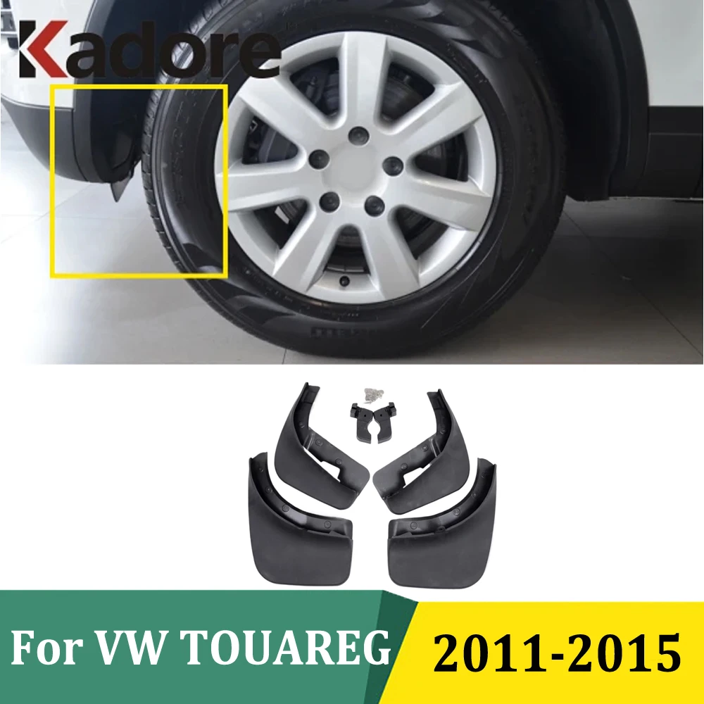 

For Volkswagen TOUAREG 2011 2012 2013 2014 2015 Car Mud Flaps Mudflaps Splash Guards Mud Flap Mudguards Fender