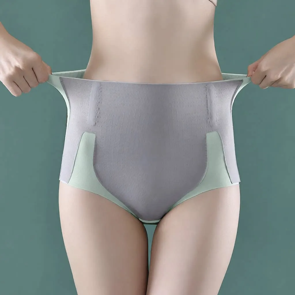 Lona De Ropa Interior Moldeadora Corta para Mujer, Ultraligera, de Alta Elasticidad, Cómoda, Transpirable, con Grafeno, Panta...