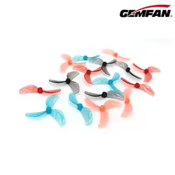 4Pairs 8PCS Gemfan 45mm 2-Blade / 3-Blade PC Propeller T-Mount 1mm 1.5mm for FPV Freestyle Tinywhoop Drones DIY Parts