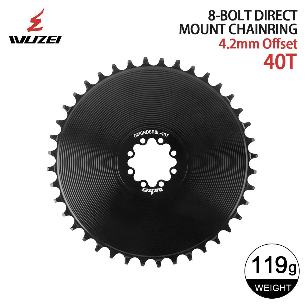 8 Bouten Direct Mount Kettingblad voor SRAM AXS Force Rood 40 42 44 46 T 48 T 8 Bolt smalle Brede Kroon Racefiets Kettingwiel