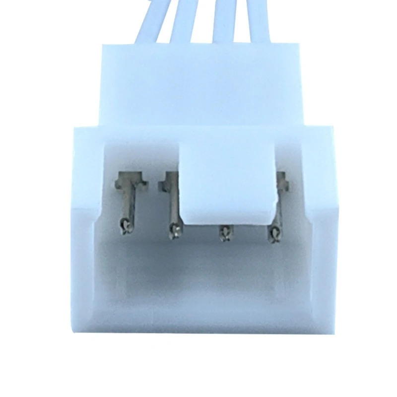 New 4 Pin Pwm Fan Cable 1 Ways 30cm CPU Cooler Fan Power Cord Extension Cable Connector Pwm Extension Cables For PC Case