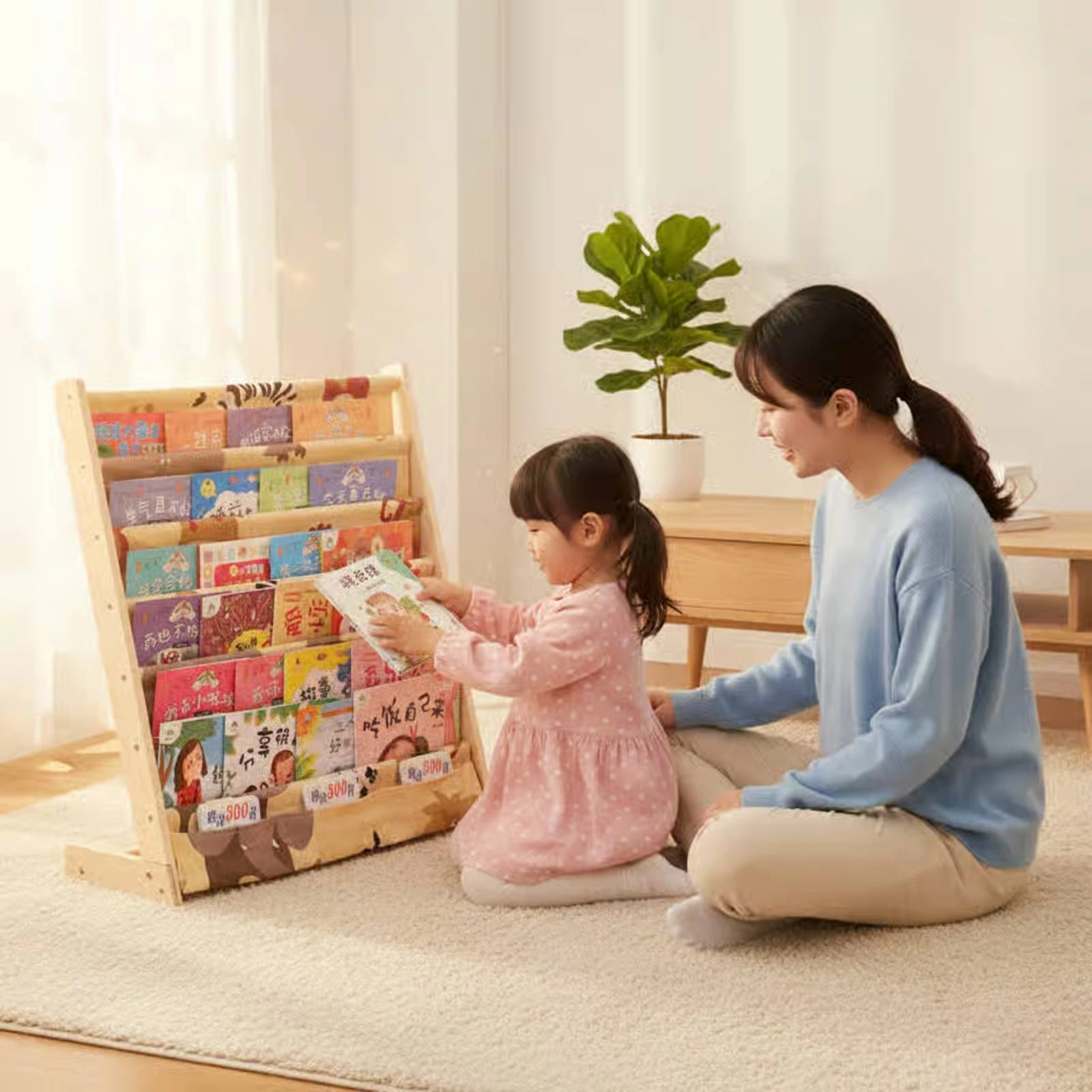 Estantería para Libros Infanti - Baby Nursery Bookcase reseña y precio