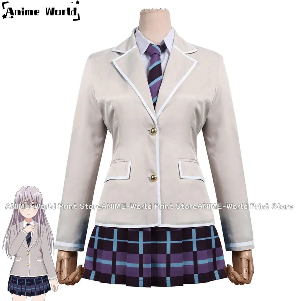 《Custom Size》Anime Bang Dream! Roselia Yukina Minato School Uniform Cosplay Costume Halloween