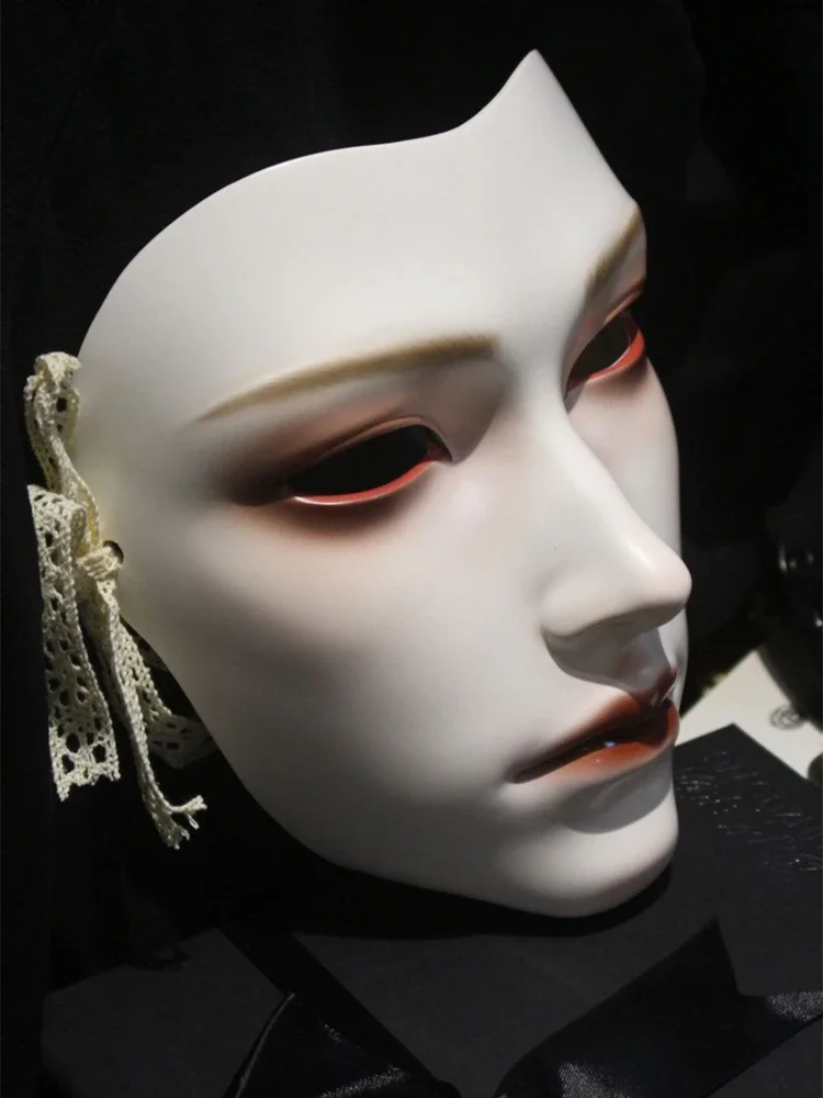 Maschera retrò disegno a mano moda uomo e donna SameStyle stile antico stile adulto Hanfu puntelli Ball Party Secret Room accessori