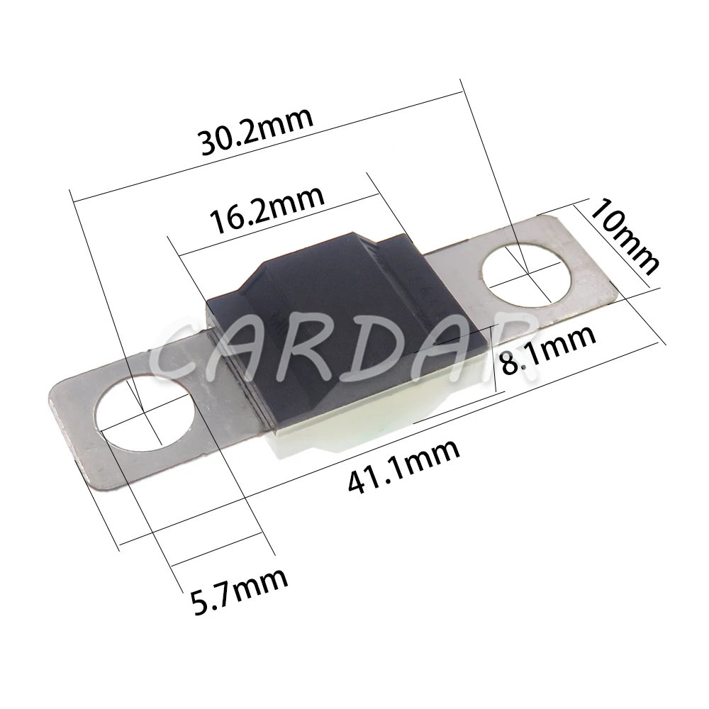 1 Set 1 Pin AC Assembly Auto Fuse Holder Blade Plastic Housing Fuses Holder Flat Type ANM Bolt-on Fuse Box Without Fuse